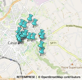 Mappa SP 71, 73042 Casarano LE (0.896)