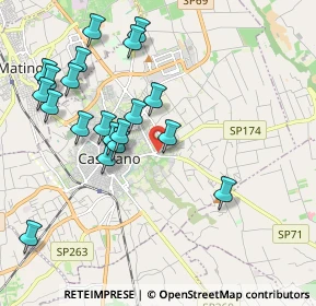 Mappa SP 71, 73042 Casarano LE (2.2975)