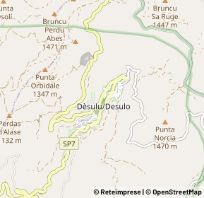 Mappa 08032 Desulo NU, Italia (0.5555)