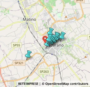 Mappa Via Elsa Morante, 73042 Casarano LE, Italia (0.86083)