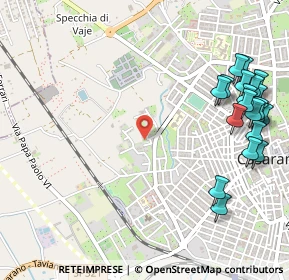 Mappa Via Elsa Morante, 73042 Casarano LE, Italia (0.753)