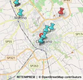 Mappa Ang.Via Ming, 73042 Casarano LE, Italia (2.67083)