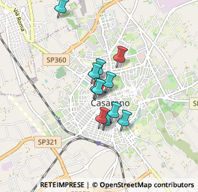 Mappa Ang.Via Ming, 73042 Casarano LE, Italia (0.60091)