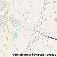 Hartă Spongano