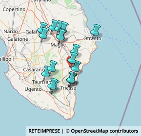 Mappa Via S. Giorgio, 73038 Spongano LE, Italia (12.56444)