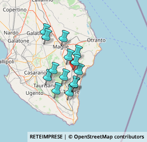 Mappa Via S. Giorgio, 73038 Spongano LE, Italia (10.52643)