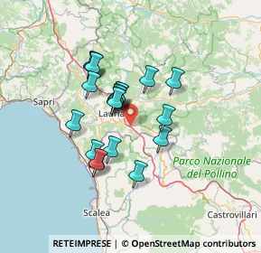 Mappa Contrada Galdo Zona Pip, 85044 Lauria PZ, Italia (11.406)