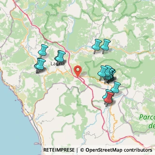Mappa Contrada Galdo Zona Pip, 85044 Lauria PZ, Italia (7.9415)