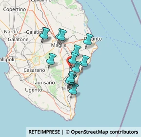 Mappa Via Carmine, 73038 Spongano LE, Italia (10.05214)