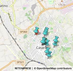 Mappa Via Giuseppe Giusti, 73042 Casarano LE, Italia (0.82818)