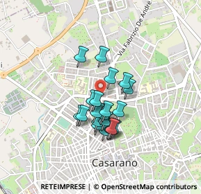 Mappa Via Benedetto Croce, 73042 Casarano LE, Italia (0.334)