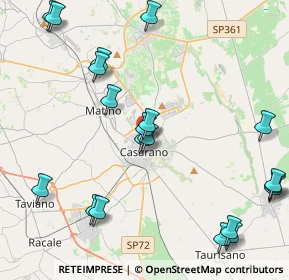 Mappa Viale, 73042 Casarano LE, Italia (5.5615)