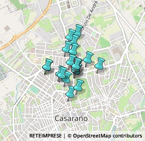 Mappa Viale, 73042 Casarano LE, Italia (0.251)