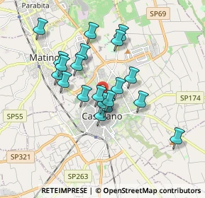 Mappa Viale, 73042 Casarano LE, Italia (1.6365)