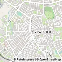 Kaart Casarano