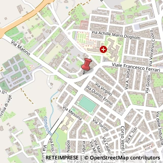 Mappa Viale Francesco Ferrari, 7, 73042 Casarano, Lecce (Puglia)