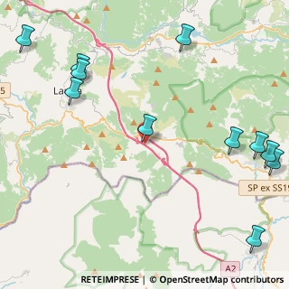 Mappa Zona Industriale Galdo snc, 85044 Lauria PZ, Italia (6.59636)