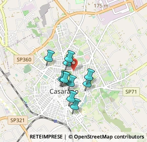 Mappa Via Cristoforo Colombo, 73042 Casarano LE, Italia (0.64545)