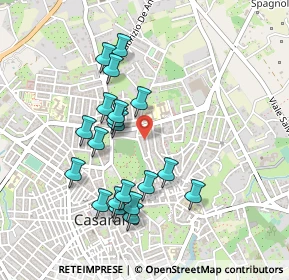 Mappa Via Cristoforo Colombo, 73042 Casarano LE, Italia (0.485)