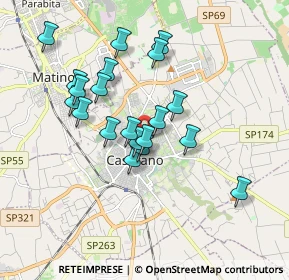 Mappa Via Cristoforo Colombo, 73042 Casarano LE, Italia (1.701)