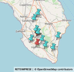 Mappa Via Extraurbana Palla, 73042 Casarano LE, Italia (10.20455)