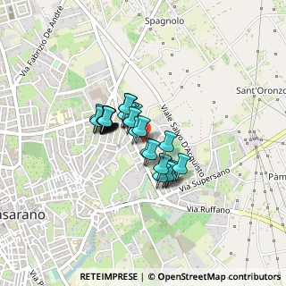 Mappa Viale Salvatore de Matteis, 73042 Casarano LE, Italia (0.27667)