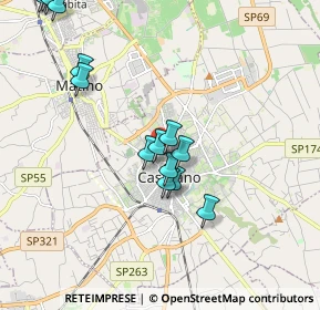 Mappa Via Alessandro Volta, 73042 Casarano LE, Italia (2.26143)