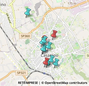 Mappa Via Alessandro Volta, 73042 Casarano LE, Italia (0.77455)