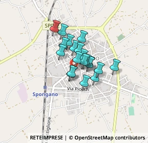 Mappa Via Risorgimento, 73038 Spongano LE, Italia (0.2695)