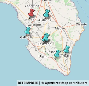 Mappa Via Scalelle, 73042 Casarano LE, Italia (20.70867)