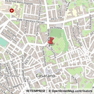 Mappa Via Carlo Magno, 62, 73042 Casarano, Lecce (Puglia)