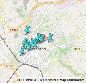 Mappa 73042 Casarano LE, Italia (0.68182)