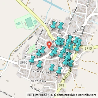 Mappa Via Vittorio Emanuele, 09070 San Vero Milis OR, Italia (0.22222)