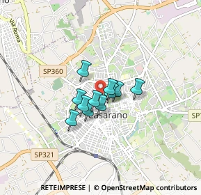 Mappa Via Vecchia Matino, 73042 Casarano LE, Italia (0.49364)