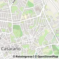 Kaart Casarano
