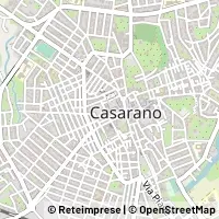 Mapa Casarano