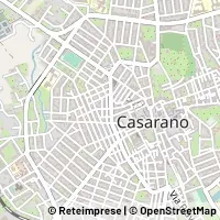 Mapa Casarano