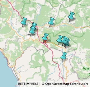 Mappa Snc Contrada Galdo - Zona Industriale, 85044 Lauria PZ, Italia (7.46462)