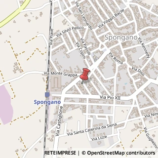 Mappa Via Cristoforo Colombo, 12, 73038 Surano, Lecce (Puglia)