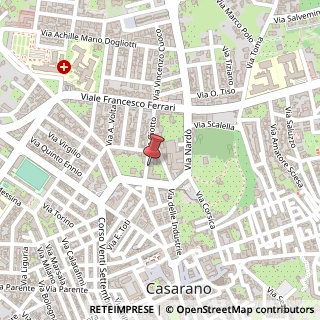 Mappa Via Giotto, 2D, 73042 Casarano, Lecce (Puglia)