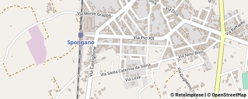 Mappa Spongano