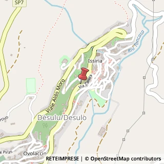 Mappa Via Lamarmora, 11, 08032 Desulo, Nuoro (Sardegna)