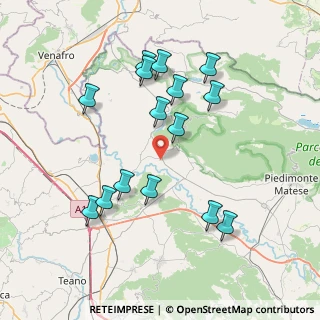 Mappa Contrada Starza, 81010 Ailano CE, Italia (8.11733)