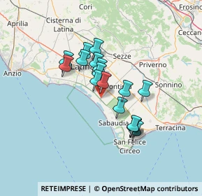 Mappa N.454, 04016 Sabaudia LT, Italia (10.85412)