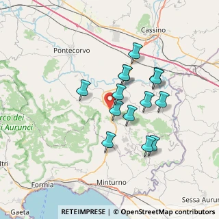 Mappa Strada Regionale, 03040 Castelnuovo parano FR, Italia (6.23571)