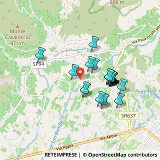 Mappa Via Madonna degli Angeli, 04022 Fondi LT, Italia (0.82083)