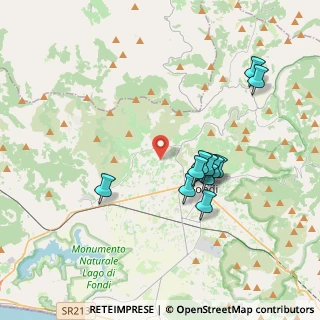 Mappa Via Madonna degli Angeli, 04022 Fondi LT, Italia (3.80182)