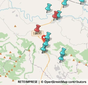 Mappa SR630 Km 22, 04020 Spigno Saturnia LT, Italia (4.1175)