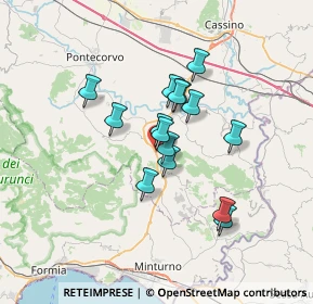 Mappa SR630 Km 22, 04020 Spigno Saturnia LT, Italia (5.34667)