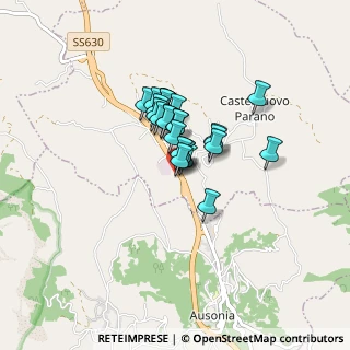 Mappa Superstrada Cassino - Formia, 03040 Castelnuovo Parano FR, Italia (0.5332)